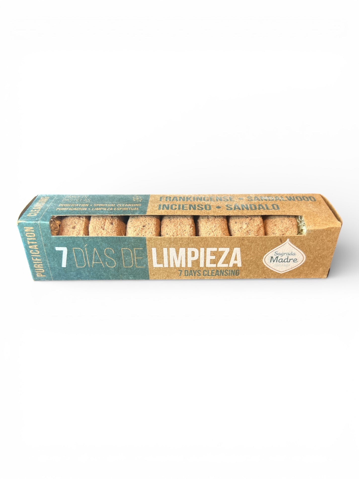 🌿 Pastilla 7 días de Limpieza INCIENSO-SÁNDALO 🌿