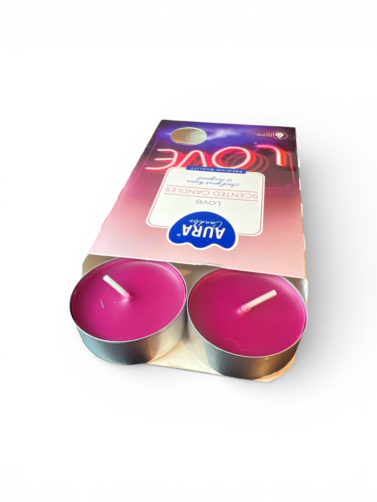 🕯️ Set de 6 velas de té perfumadas - Amor 🕯️