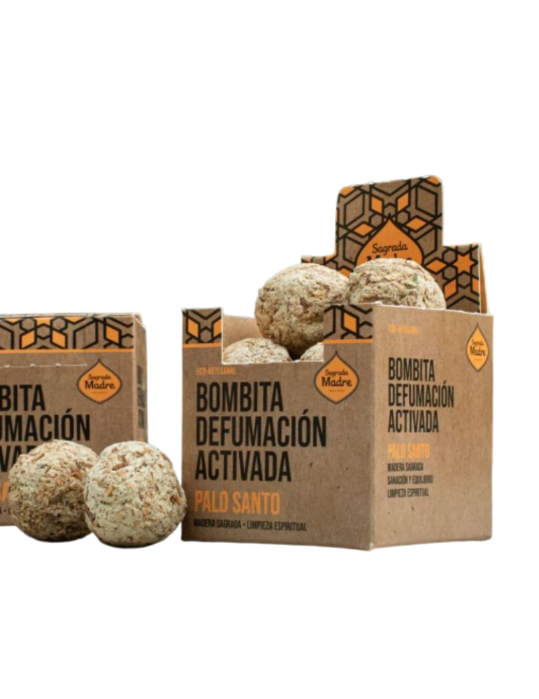 Bombita Defumación Activada Palo Santo (x8)