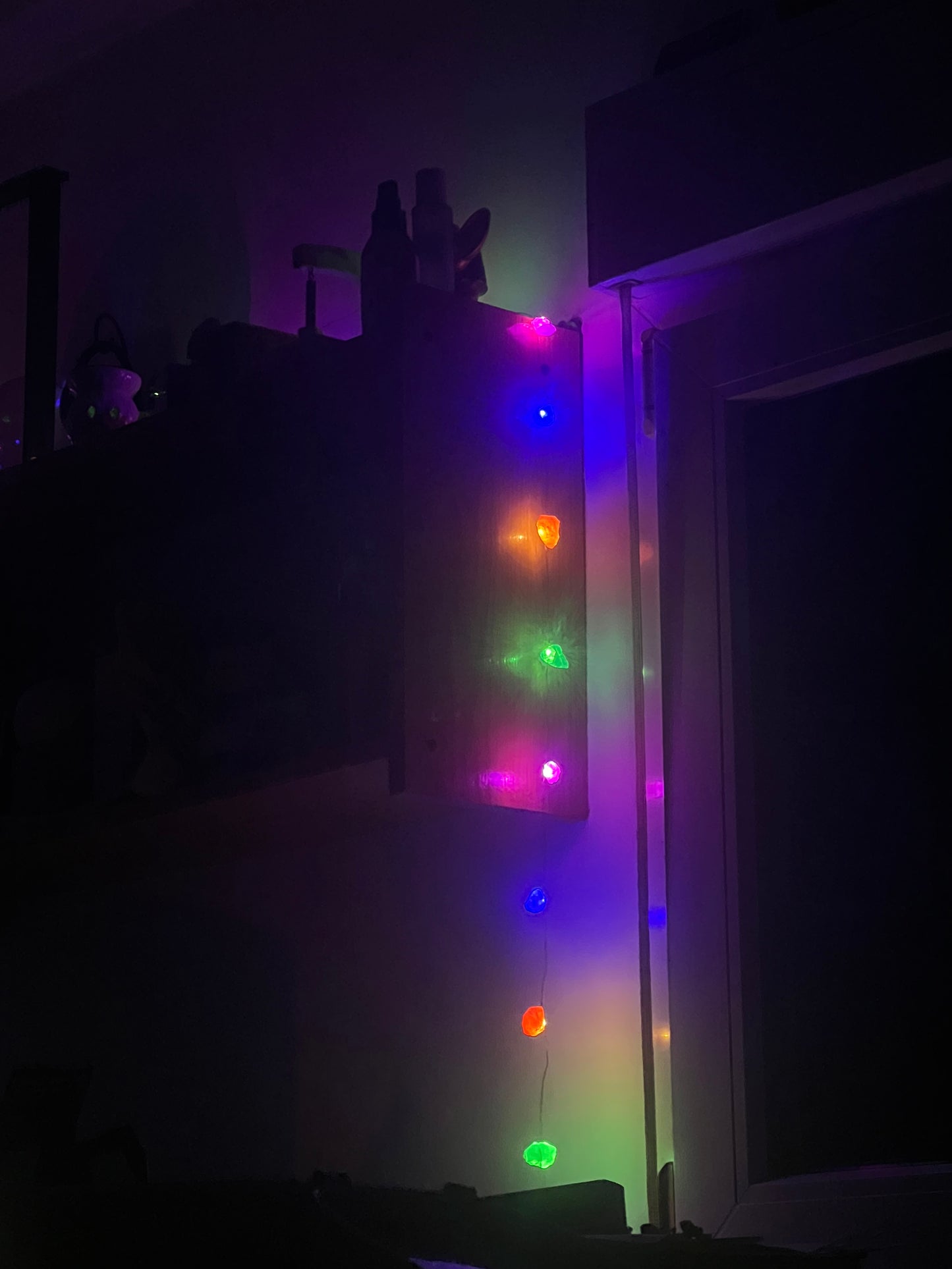 🌟 Luces LED Encantadas con Piedras Preciosas - Rocas Mixtas 🌟 USB