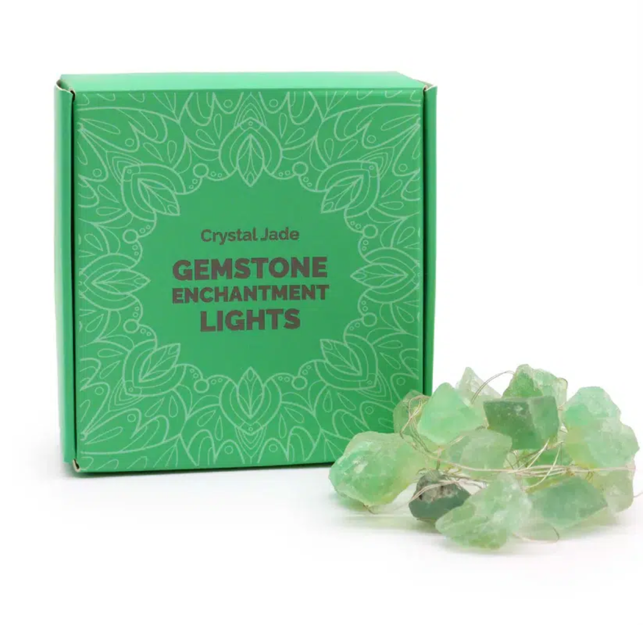 Luces Encantadas con Piedras Preciosas - Jade de Cristal (USB)