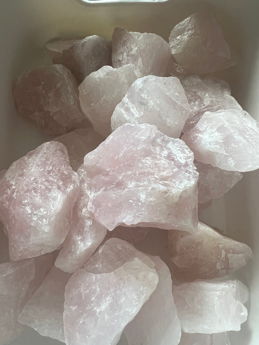 Cuarzo Rosa en Bruto Mediano 🌸💎