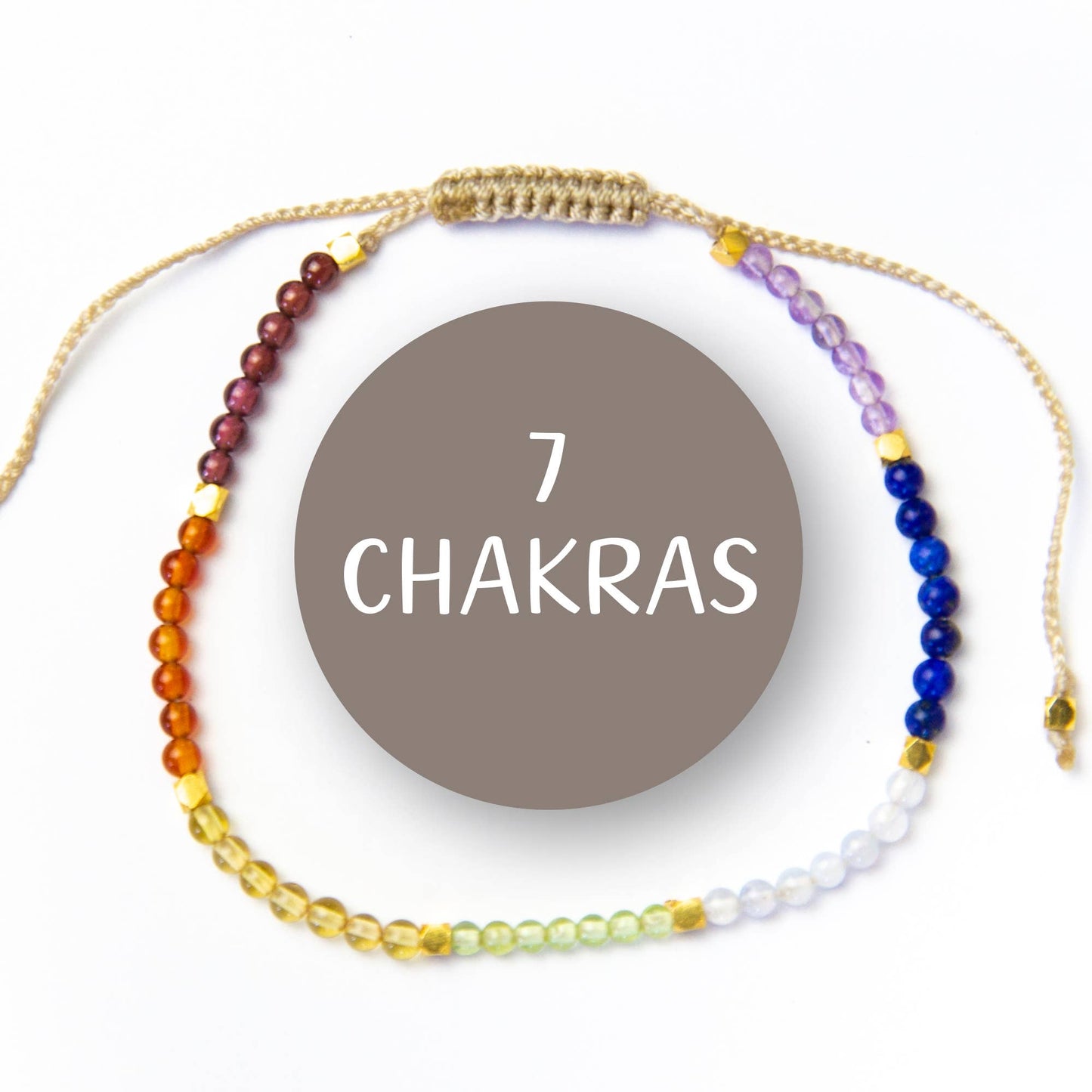 BALIPURA – PULSERA DE CRISTALES DE 7 CHAKRAS | ALINEACIÓN Y EQUILIBRIO ENERGÉTICO