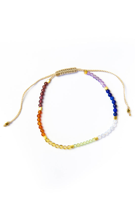 BALIPURA – PULSERA DE CRISTALES DE 7 CHAKRAS | ALINEACIÓN Y EQUILIBRIO ENERGÉTICO