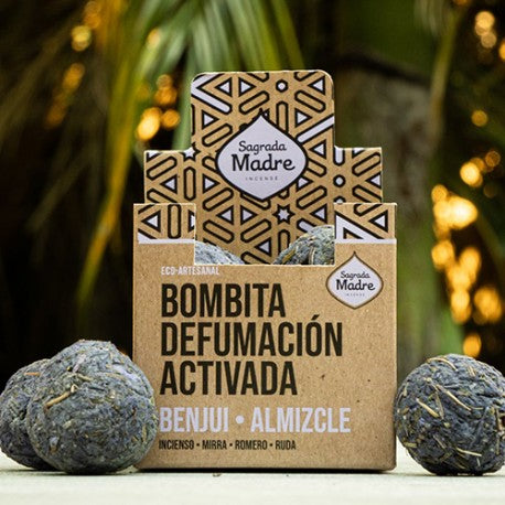Bombita Defumación Activada Benjuí y Almizcle (x8)