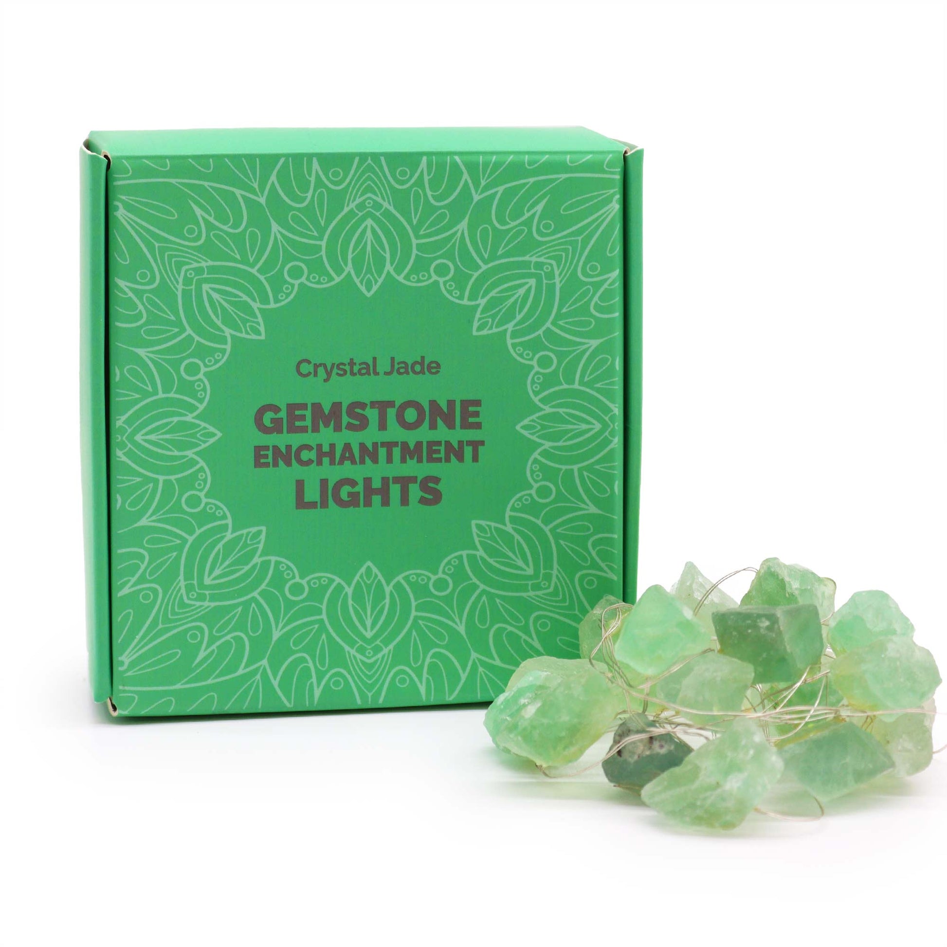 Luces Encantadas con Piedras Preciosas - Jade de Cristal (USB)