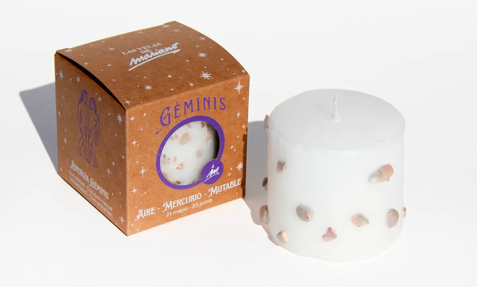 Vela Zodiaco Géminis ♊ – Comunicación, Claridad y Movimiento