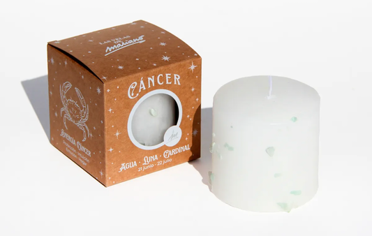 Vela Zodiaco Cáncer ♋ – Intuición, Protección y Hogar
