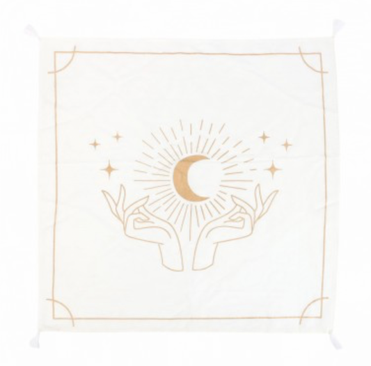Tapete altar manos místicas 🌙✨ – energía, ritual y conexión