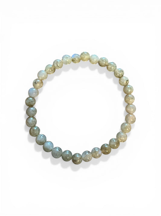 ✨ Pulsera de Labradorita Natural — Protección, intuición y magia interna