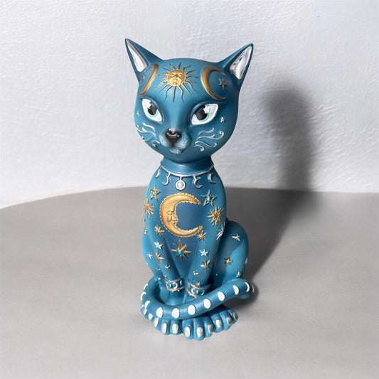 Gato Cósmico – Figura espiritual de protección y conexión energética 🐱🌙✨